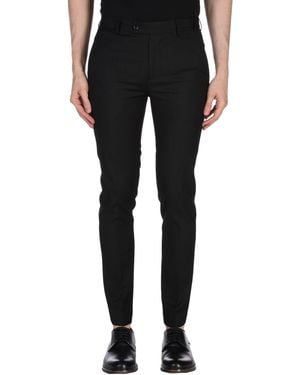 Daniele Alessandrini Pants Polyester, Viscose, Elastane - Black