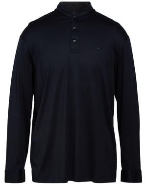 Emporio Armani T-Shirt Lyocell, Cotton - Blue