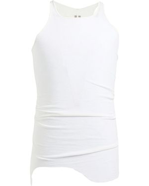 Rick Owens Tank Top Viscose, Silk - White