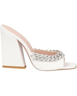 Gedebe Sandals - White