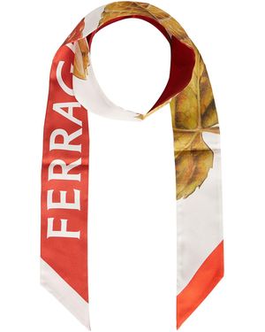 Ferragamo Scarf - Red