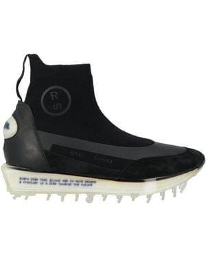 RBRSL RUBBER SOUL Trainers Leather, Textile Fibres - Black