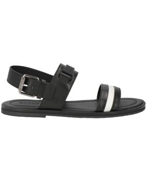 Bally Sandals Leather - Black