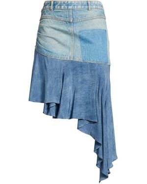Balmain Denim Skirt - Blue