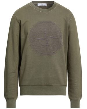 Stone Island Sweatshirt Cotton - Green