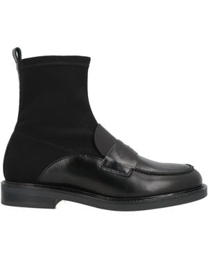 Carmens Botines de caña alta - Negro