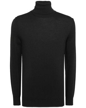 Tsd12 Turtleneck Wool - Black