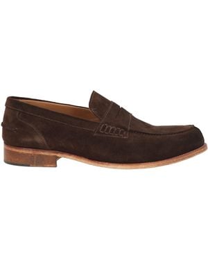 Exton Loafers Leather - Brown