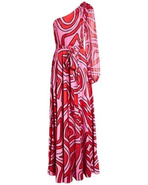 ALLURE EVENING Maxi Dress - Red