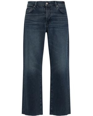 7 For All Mankind Jeans Cotton, Elastane - Blue