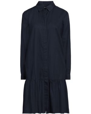 Xacus Midi Dress Cotton - Blue