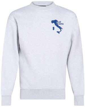 Public Possession Light Sweatshirt Cotton, Polyester - Blue