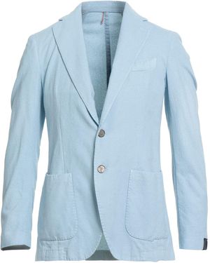 Santaniello Sky Blazer Cotton, Polyamide - Blue