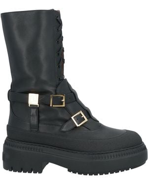 Fendi Botines de caña alta - Negro