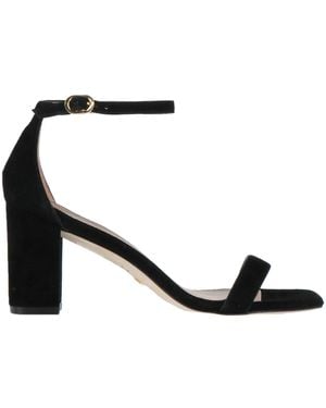 Stuart Weitzman Sandals Leather - Black