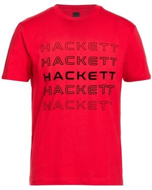 Hackett T-Shirt Cotton - Red