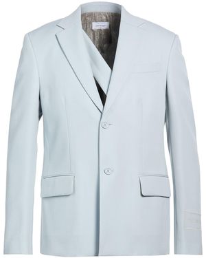 Off-White c/o Virgil Abloh Sky Blazer Virgin Wool - Blue