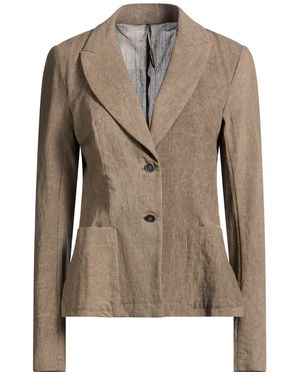 Masnada Blazer Cotton, Linen, Wool - Brown