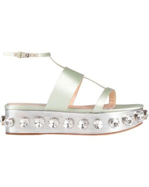Giambattista Valli Light Sandals Textile Fibres - Natural