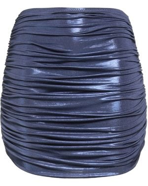 Norma Kamali Minigonna - Blu