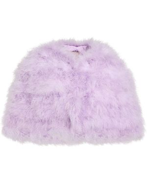 Twinset Poncho - Morado