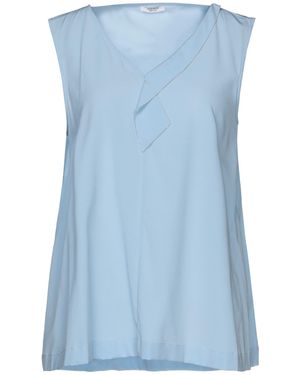 Peserico Top Silk, Elastane - Blue