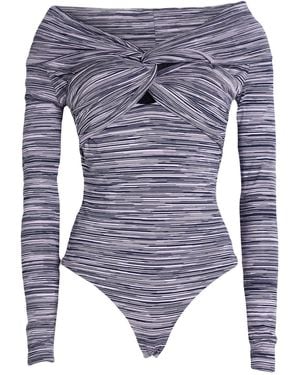 Missoni Lilac Bodysuit Cotton - Blue