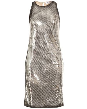 The Attico Midi Dresses - Gray