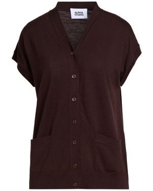 Alpha Studio Cardigan - Brown
