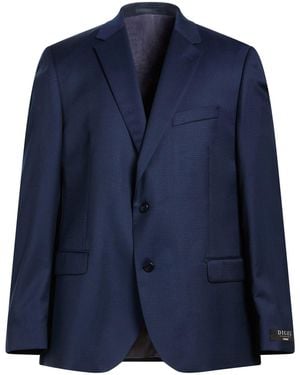 DIGEL Blazer Virgin Wool, Elastane - Blue