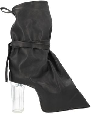 Rick Owens Boot Leather - Black
