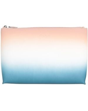 Santoni Handbag Leather - Blue