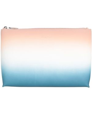Santoni Handbag Leather - Blue