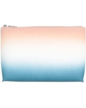 Santoni Handbag Leather - Blue