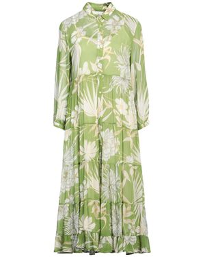 FROGBOX Midi Dress - Green
