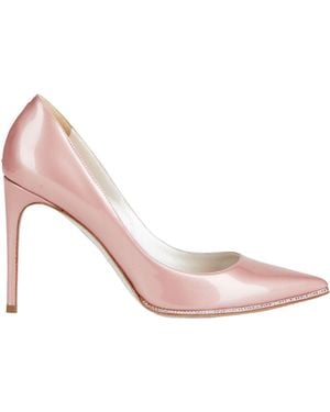 Rene Caovilla Pumps Leather - Pink