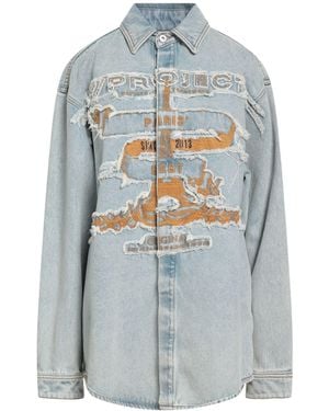Y. Project Denim Shirt Organic Cotton - Blue