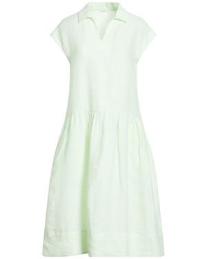 Peserico Light Midi Dress Linen - Green
