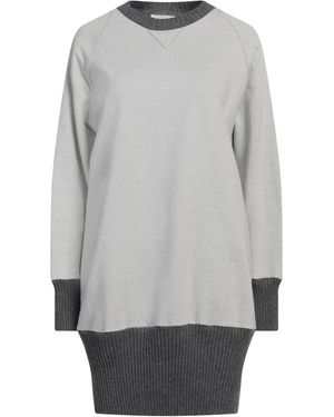 Antonelli Mini Dress Cotton, Elastane - Grey