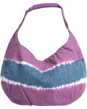Alberta Ferretti Shoulder Bag Textile Fibers - Purple