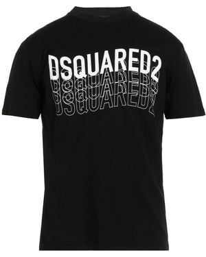 DSquared² T-shirts - Schwarz