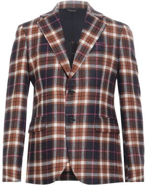 Brian Dales Camel Blazer Wool - Natural