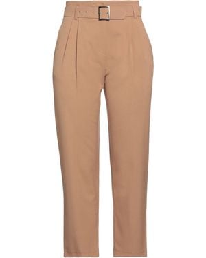 Kaos Trousers Polyester, Viscose, Elastane - Natural