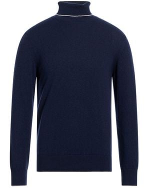 Eleventy Turtleneck Cashmere - Blue