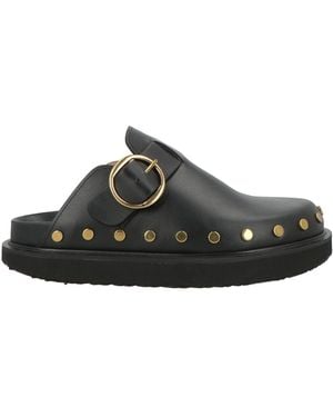 Isabel Marant Mules & Clogs Cow Leather - Black