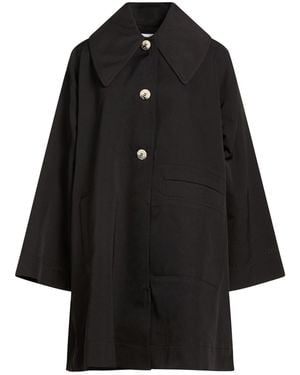Ganni Sobretodo Y Gabardina - Negro
