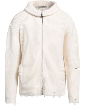 A PAPER KID Cardigan - White