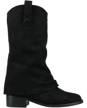 Laura Biagiotti Boot Textile Fibres - Black