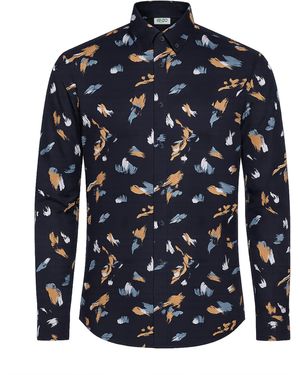 KENZO Shirt Cotton - Blue