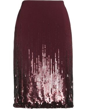 Elisabetta Franchi Midi Skirt - Red